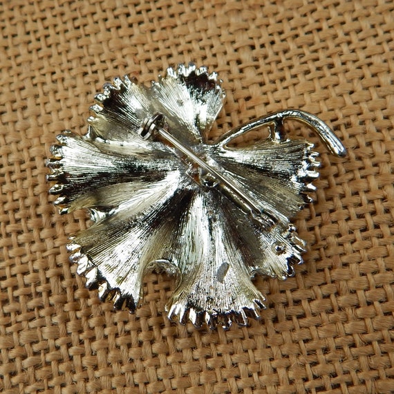 Ruffled Leaf Brooch  /  Ruffled Leaf Brooch with … - image 7