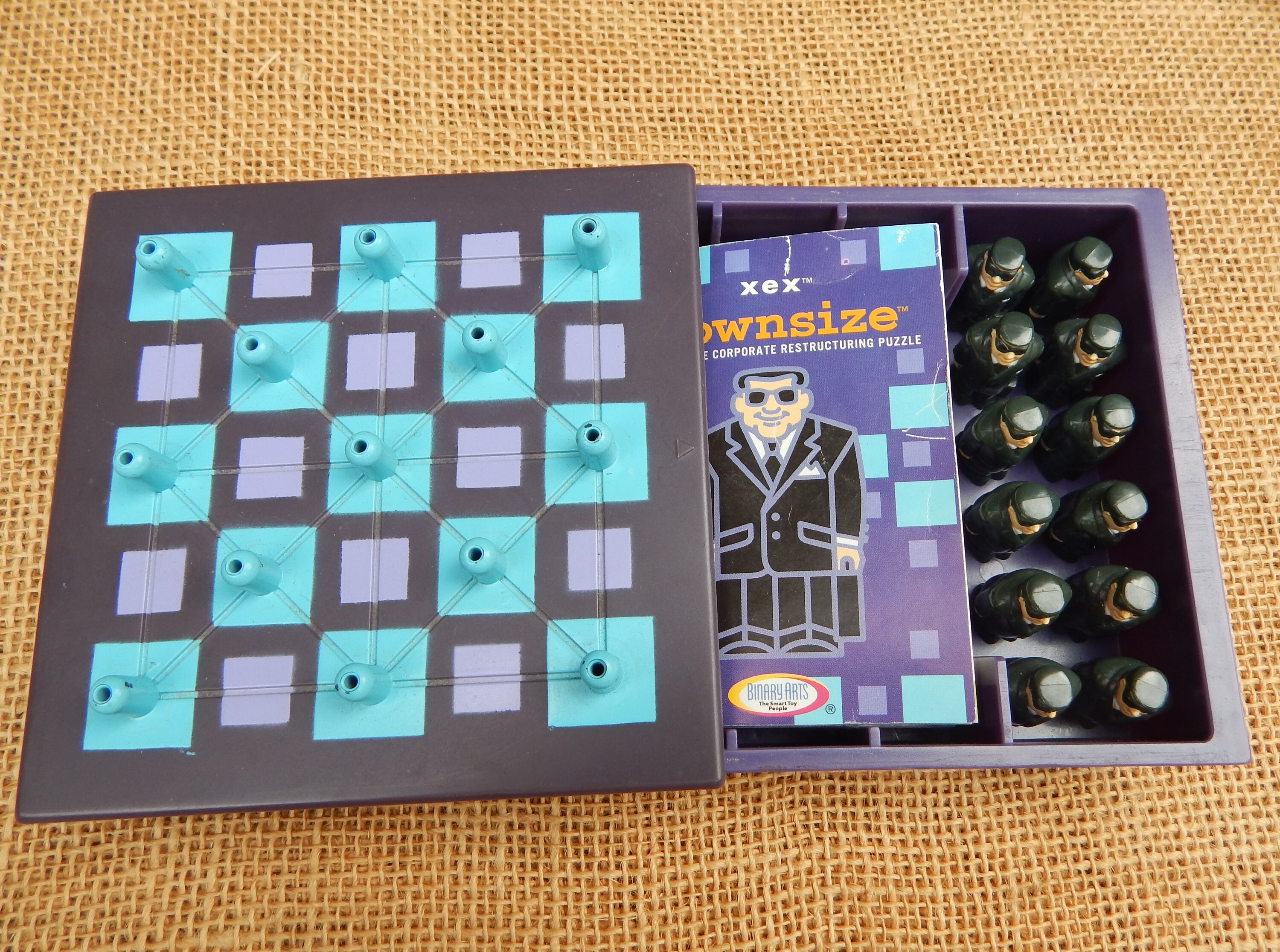 Restructure Puzzel XEX Downsize Logic Game by Binary Arts ~ 2000 Downsize Solitary Type ...