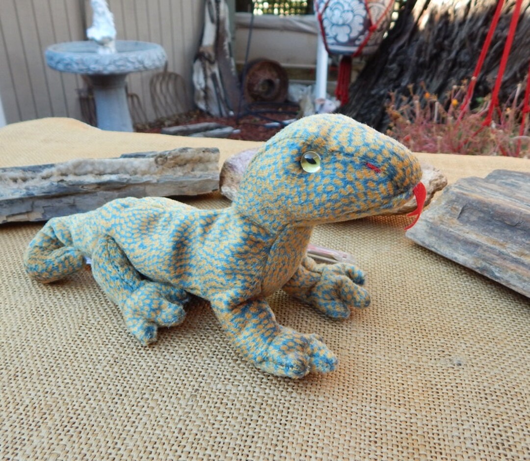 TY Beanie Baby Scaly the Lizard / Scaly the Lizard Beanie Baby Etsy