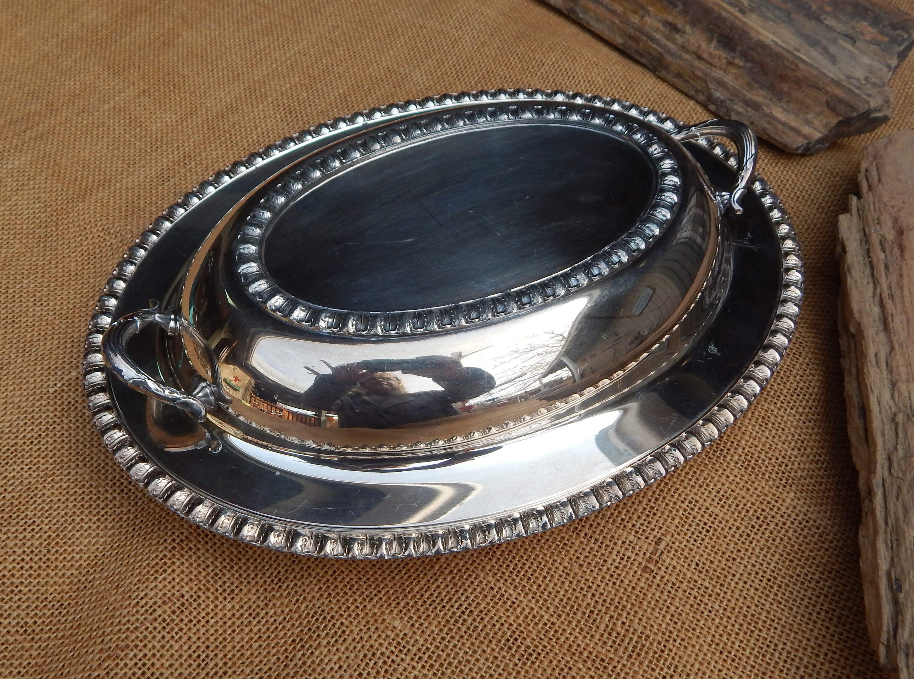 WM.A. Rogers】 ミートプレート / サーバー 46cm WM.A. Rogers