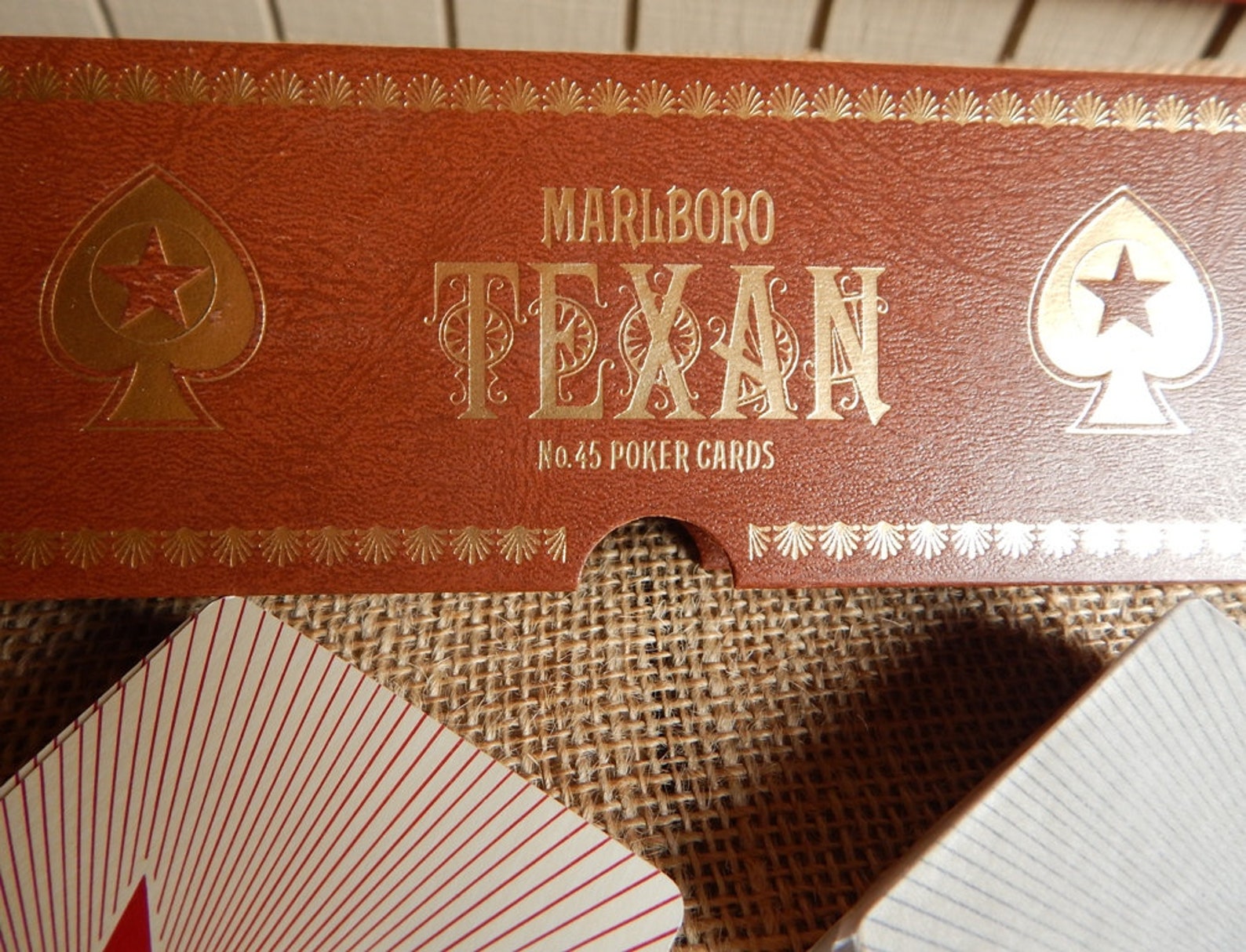 Marlboro TEXAN No 45 Poker Cards / Boxed Set Marlboro TEXAN No - Etsy