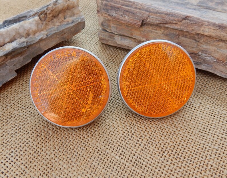 Honda Fork Reflectors With Rubber Bases Stanley 0720170 Etsy