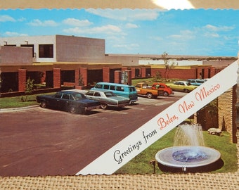 Belen New Mexico New Old Stock Postcard  /  1970's Rio Communities Shopping Center in Belen New Mexico  /  Belen NM Postcard  /  Unused