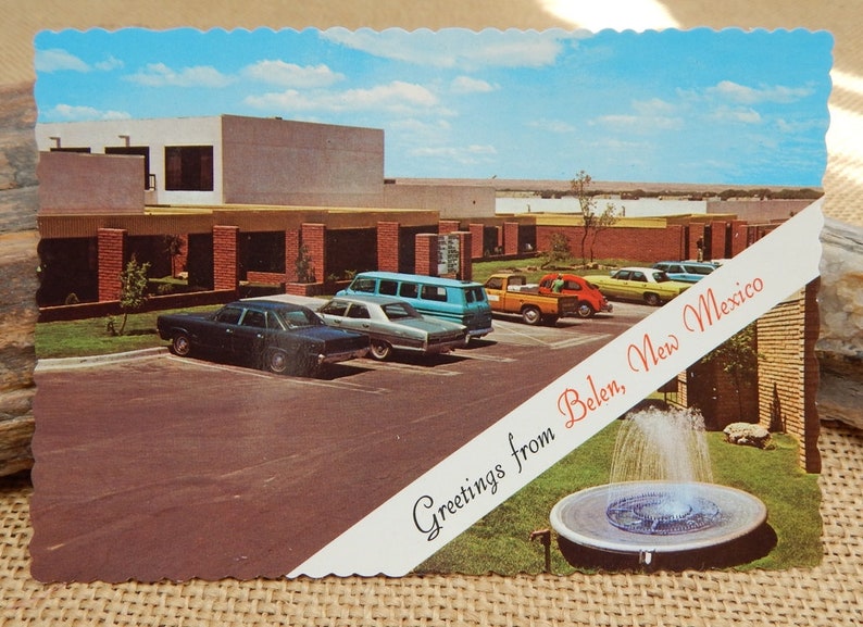 Belen New Mexico New Old Stock Postcard / 1970's Rio Etsy