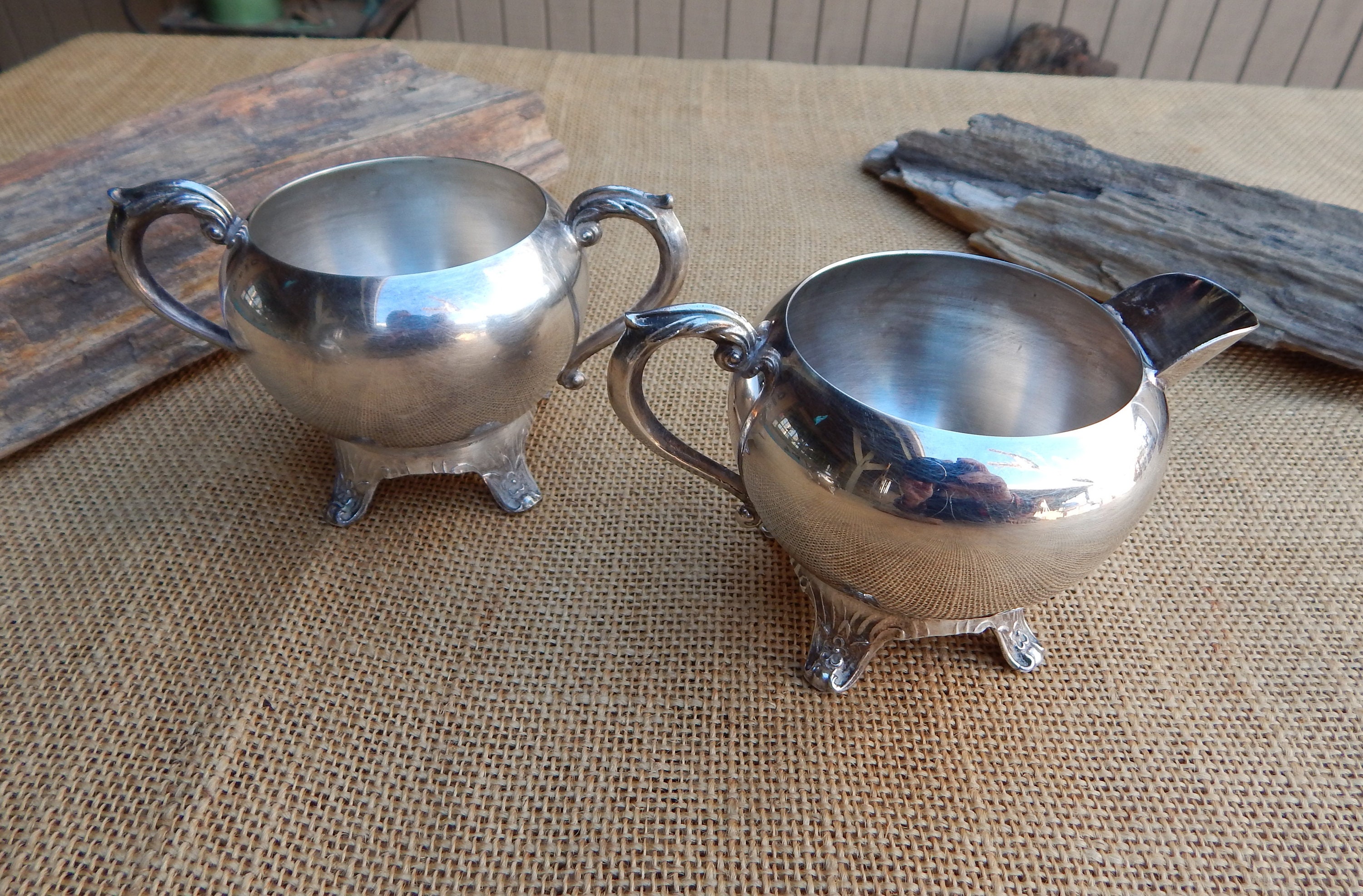 F.B. Rogers Silver Co. シルバープレート シェルボウル F.B. Rogers Silver Co. シルバープレート シェルボウル Vintage