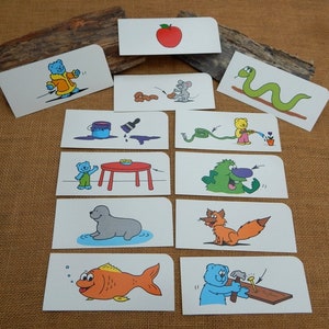 12 Vintage Flash Cards  /  Vintage Flash Cards  /  Crafting Flash Cards  /  Crafting Supply  /  Card or Collage Supply  /  Flash Cards