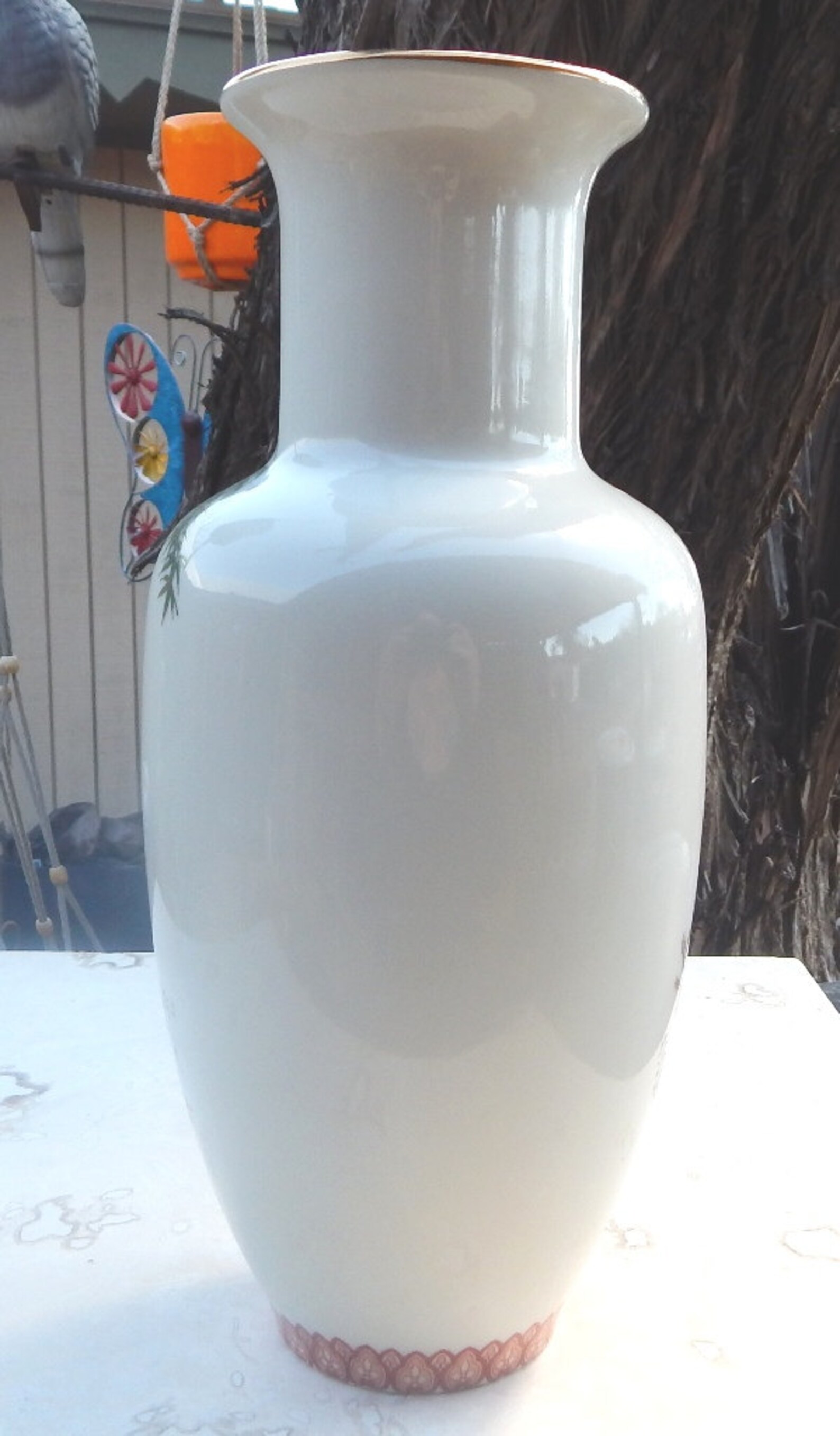 Shibata Japan Vase Satsuma Style Vase with Peacocks Etsy