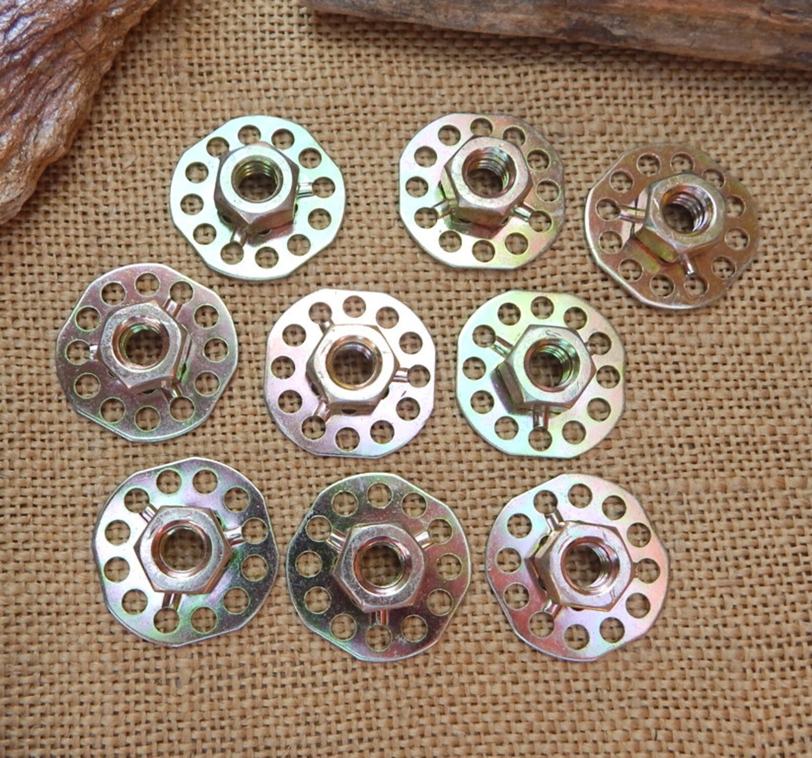 9 Rotaloc Fasteners / 9 Rotaloc Fasteners for Crafting / - Etsy