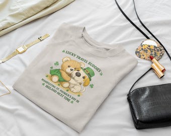 Camiseta "Compañeros de viaje afortunados" del Día de San Patricio / Camiseta de viaje a Irlanda / Regalo irlandés divertido