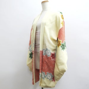 KK1385B7 Silk Kimono Fabric Vintage(1950-1980) Shibori