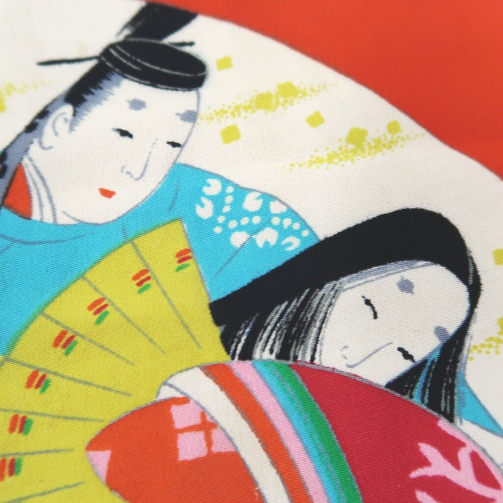 日本画 女性の衣装 Japanese Lady in Kimono