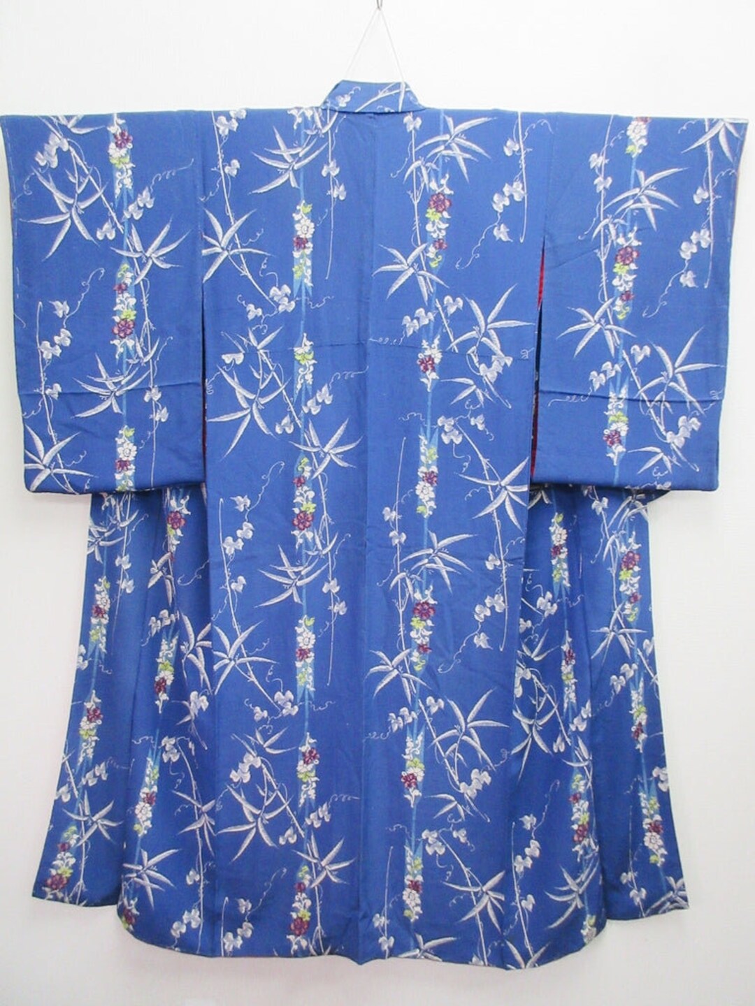 着物 ヴィンテージ（1920-1950）青竹シルク #8056N4 - Etsy 日本