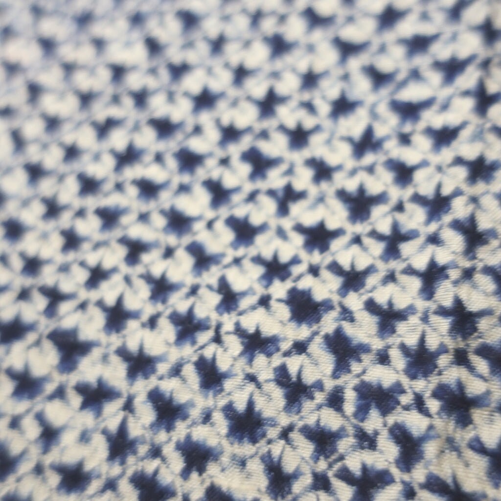 ファッション通販 安い Kimono Cotton KK1043B2 Fabric Shibori Vintage1950-1980 テープ・マスキングテープ