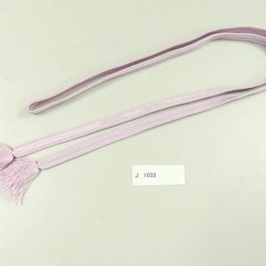 J#1033 Silk Obijime Belt Tie Braided Cord 57.1in(145cm)