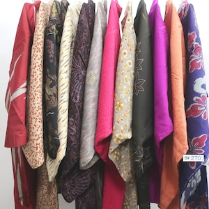 Bundel 12st Zijde Antieke Haori Jas Groothandel Bulk Gratis Express Verzending #270