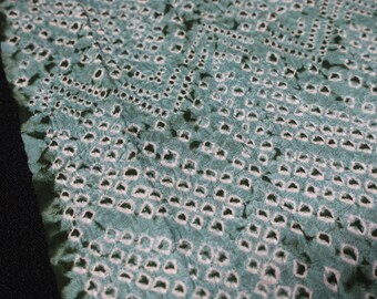 KK1385B7 Silk Kimono Fabric Vintage(1950-1980) Shibori