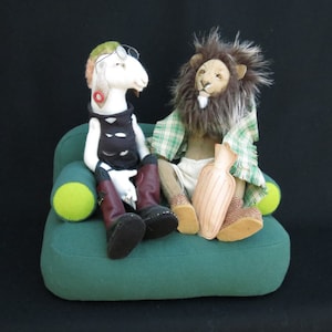 The sheep and the lion