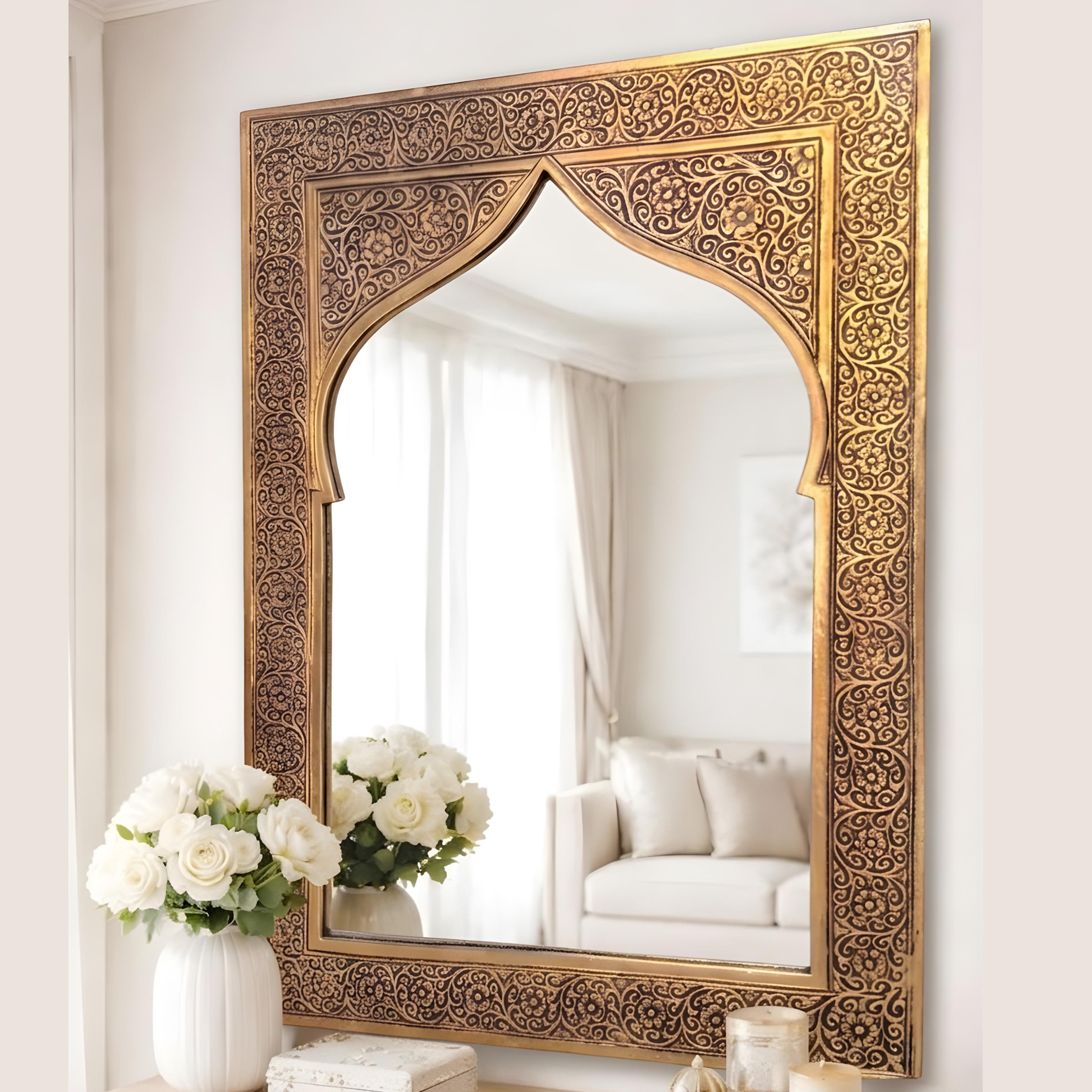 Antique Indian Mirror - Etsy