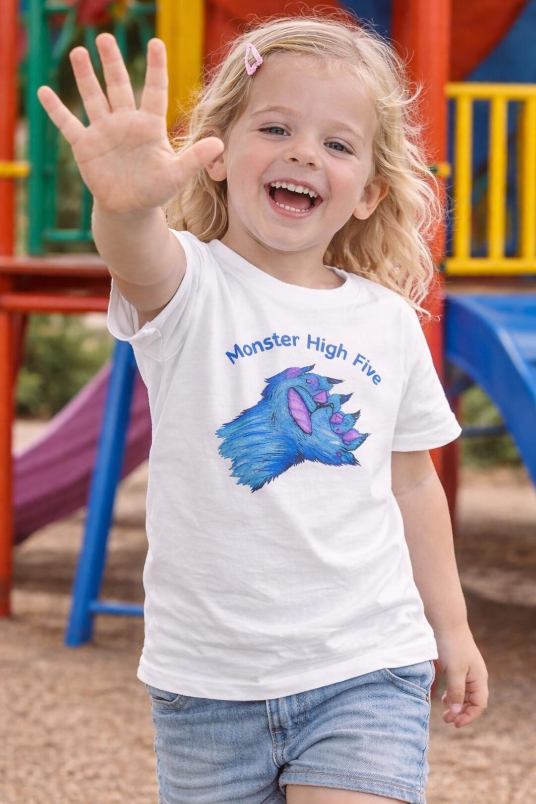 Monster High Five Kids Shirt Cute Monster T Shirt Funny Kids Shirt ...