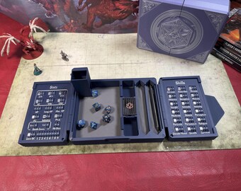 Dnd Player Box and Stat Tracker – Dungeons and Dragons Organizer, Dice ...