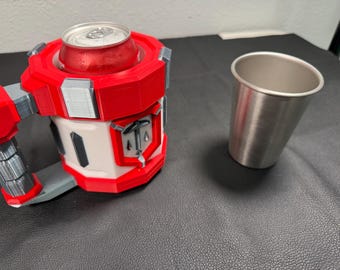Deep Rock Galactic - DRG Mug With Stainless Steel Insert (Red Rock Blaster) - Free Shipping!