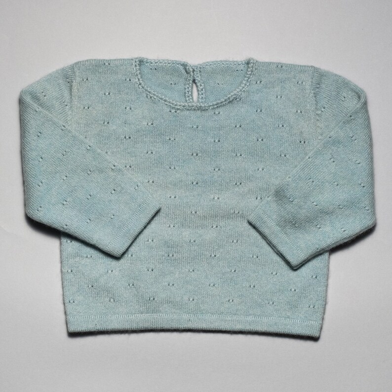 baby sweater neck design