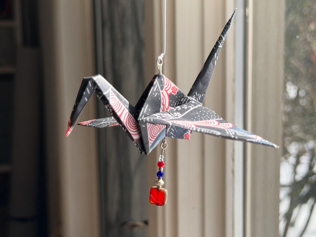 Origami Crane Ornament - Etsy