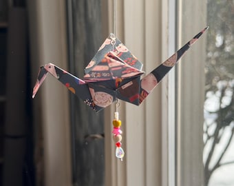 Japans origami-origami-kraanornament