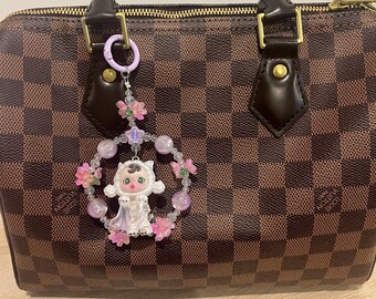 Skull Panda bag charm/ keychain