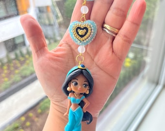 Princess Jasmine Disney Princess bag charm/keychain