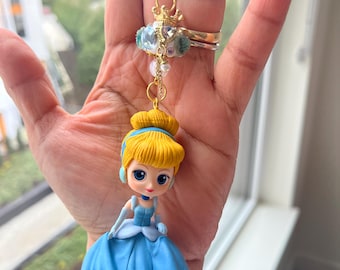 Cinderella Disney Princess bag charm/keychain