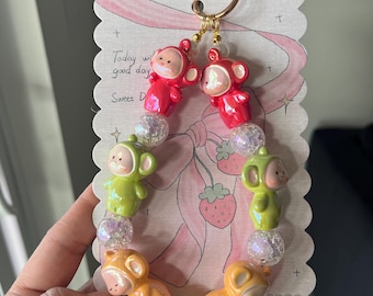 Cry baby Cellphone charm/bag charm bracelet