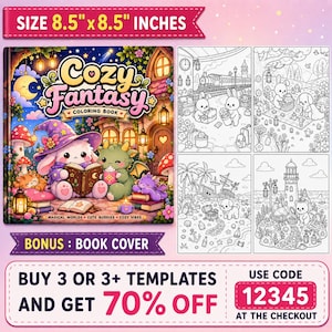 coco wyo, bold and easy, simple coloring page, cozy spaces, cute coloring book, easy coloring pages, fantasy characters, printable coloring, coloring book adults, digital download, digital png designs, fuzzy fantasy, whimsical animals
