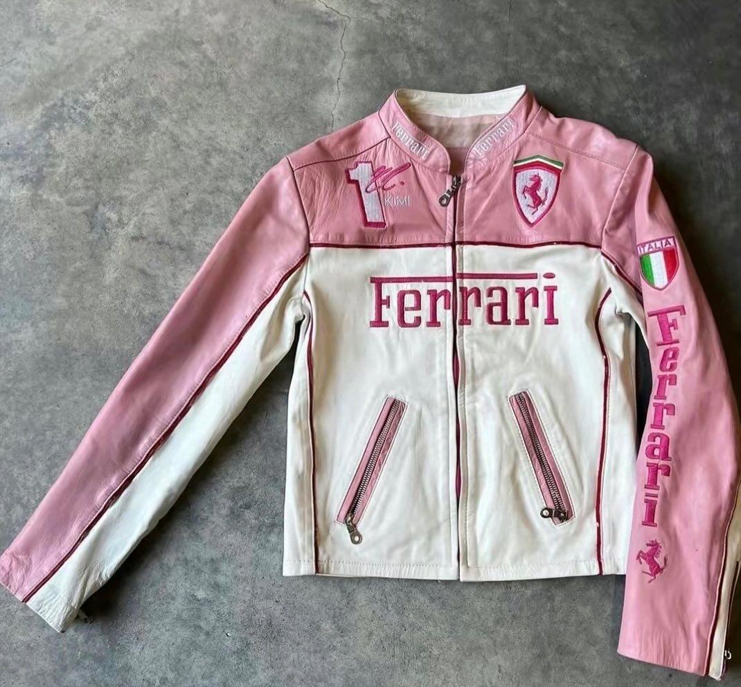 Ferrari jacket pink - Etsy 日本