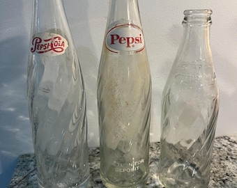 Vintage Pepsi bottles