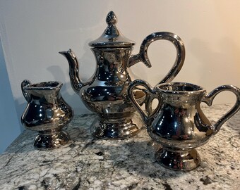 Juego de té vintage