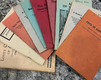 Vintage Little Blue Books