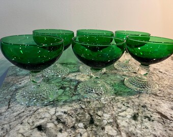 Anchor Hocking "Boopie" pattern sherbet or cocktail glasses