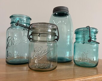 Antique Ball Mason Jars