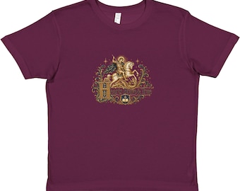 Hearts Brave & True l premium T-shirt met ronde hals voor kinderen