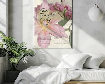 18x24 Doppellilien Infografik Poster