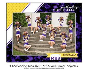 team photo photoshop template etsy