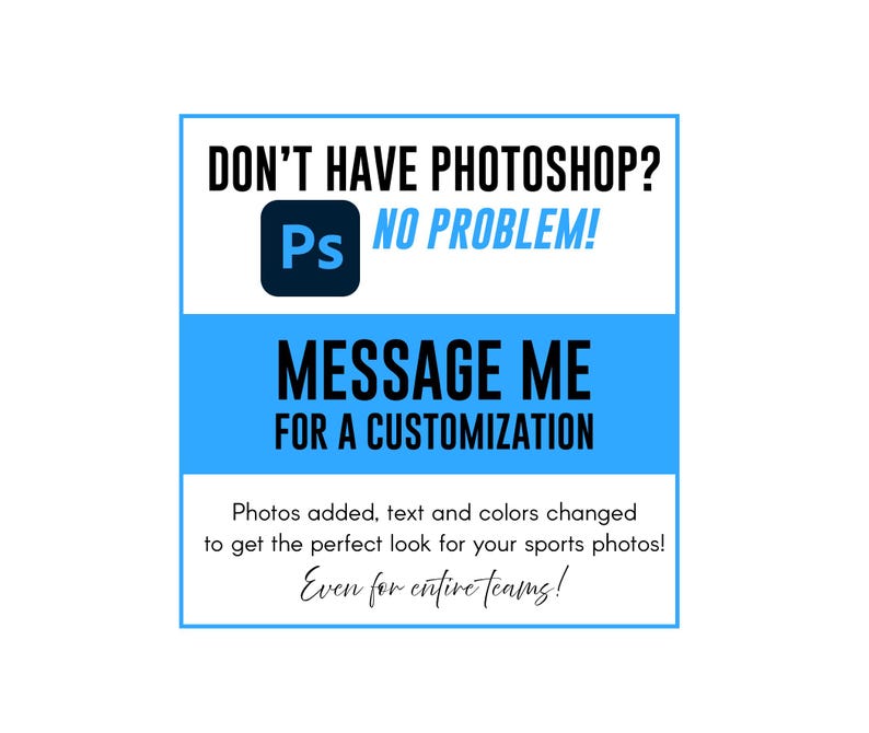 Soccer Photo Button Template 005: 7x7” Photoshop PSD, Customizable (Digital File Only) image 2