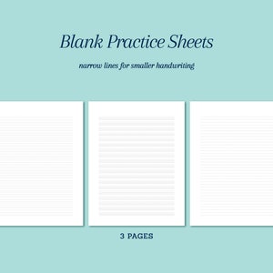 Printable Cursive Writing Worksheets - 25 Page Handwriting Practice ...