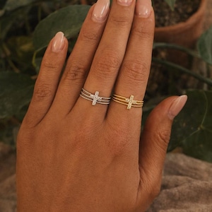 Divine Cross Ring- Adjustable