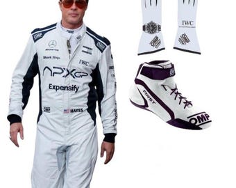 2025 Brad Pitt The Movie APX GP The Movie Replica Go Kart Racing Suit