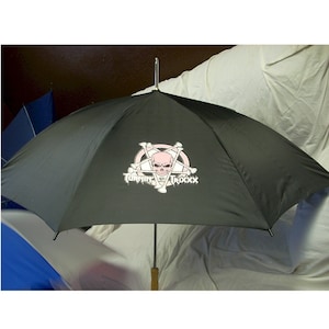 Personalized Customized 48 Stick Umbrellas Metal Shaft Use Your Logo Select Colors image 4