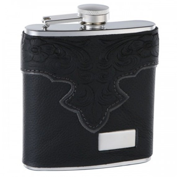 8oz BLACK The Shard Flask 8oz BLACK The Shard Flask