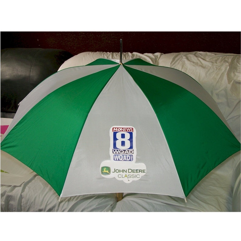 Personalized Customized 48 Stick Umbrellas Metal Shaft Use Your Logo Select Colors image 7