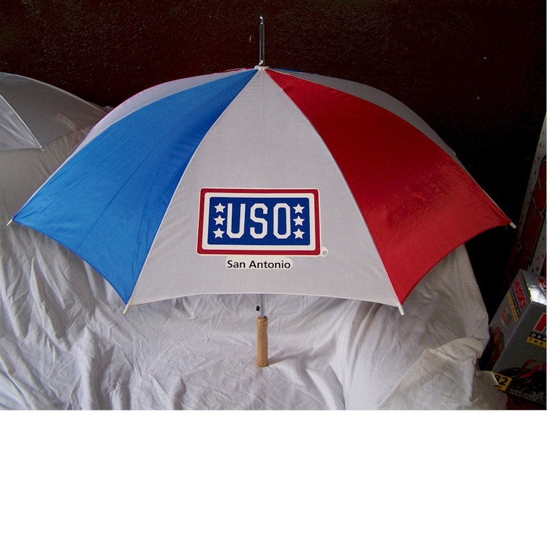 Personalized Customized 48 Stick Umbrellas Metal Shaft Use Your Logo Select Colors image 5